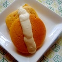 クリームチーズソースがけパンケーキo(^o^)o
